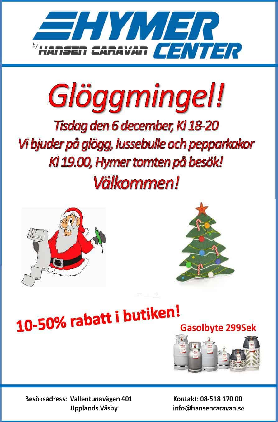 Läs mer om artikeln 2016-12-06 — Glöggmingel hos Hansen Caravan