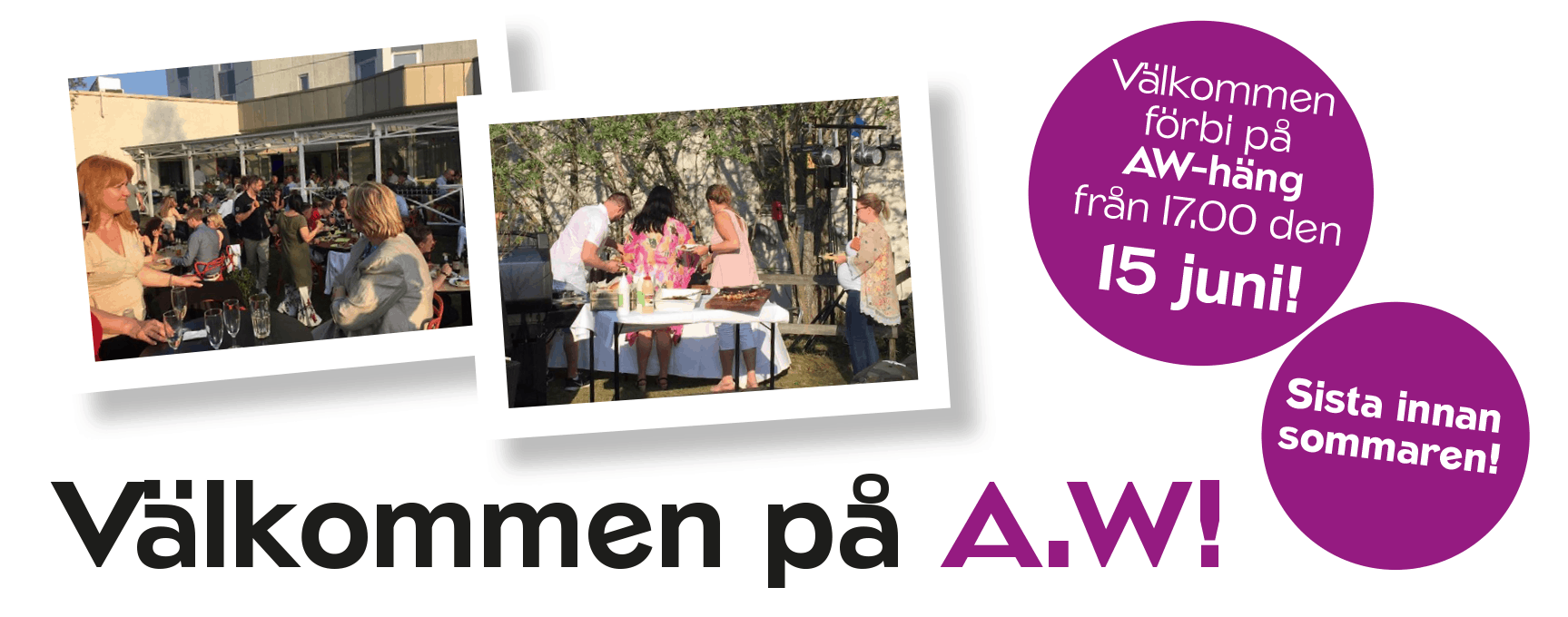 Läs mer om artikeln 2017-06-15 — Vår sista After Work innan sommaren