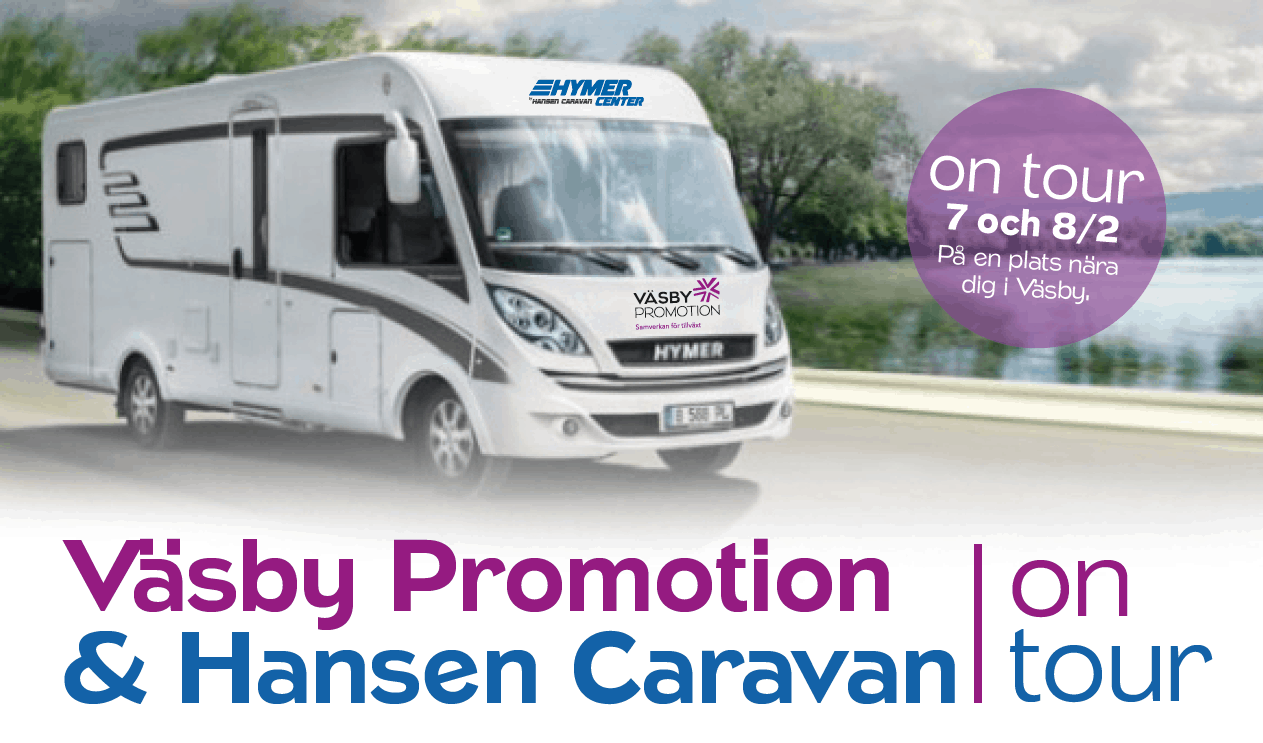 Läs mer om artikeln Väsby Promotion åker ut på medlemsturné med Hansen Caravan