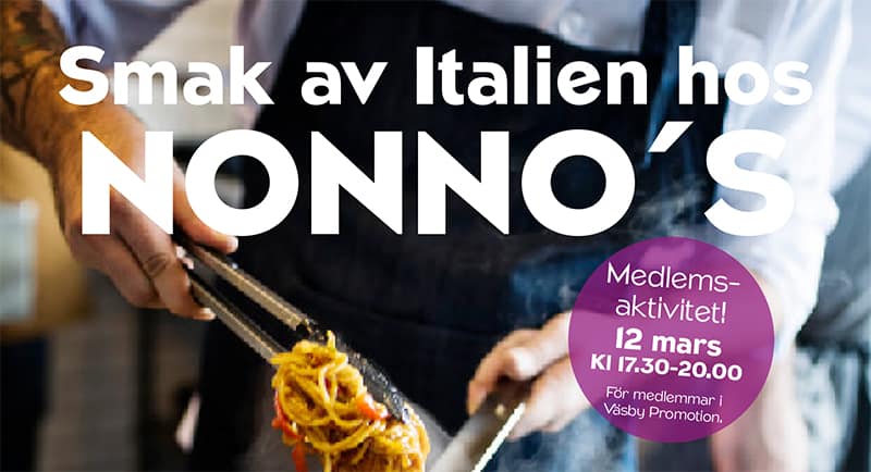 Läs mer om artikeln After Work med smak av Italien hos NONNOs