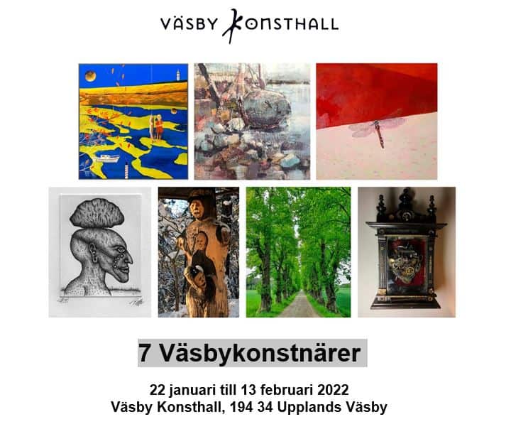 Läs mer om artikeln Väsby Konsthall visar 7 Väsbykonstnärer