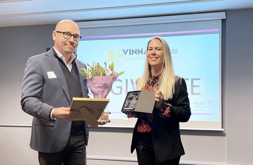 Läs mer om artikeln Logiwaste vinnare av Väsby Promotion Award