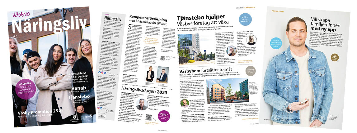 Läs mer om artikeln Nytt nummer av Väsbys Näringsliv ute nu!
